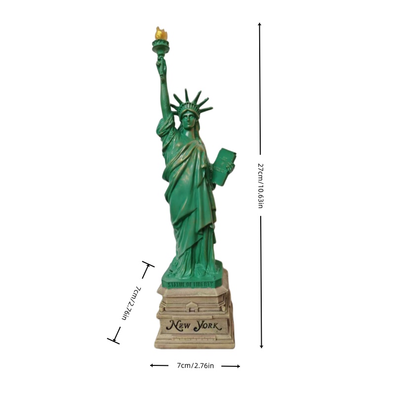 Estátua da Liberdade em resina - Home Decor New York avaliação e preço
