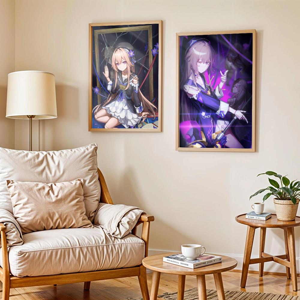 Pôster do Jogo Honkai Star Rai - Home Decor Living Room Ideas avaliação e preço