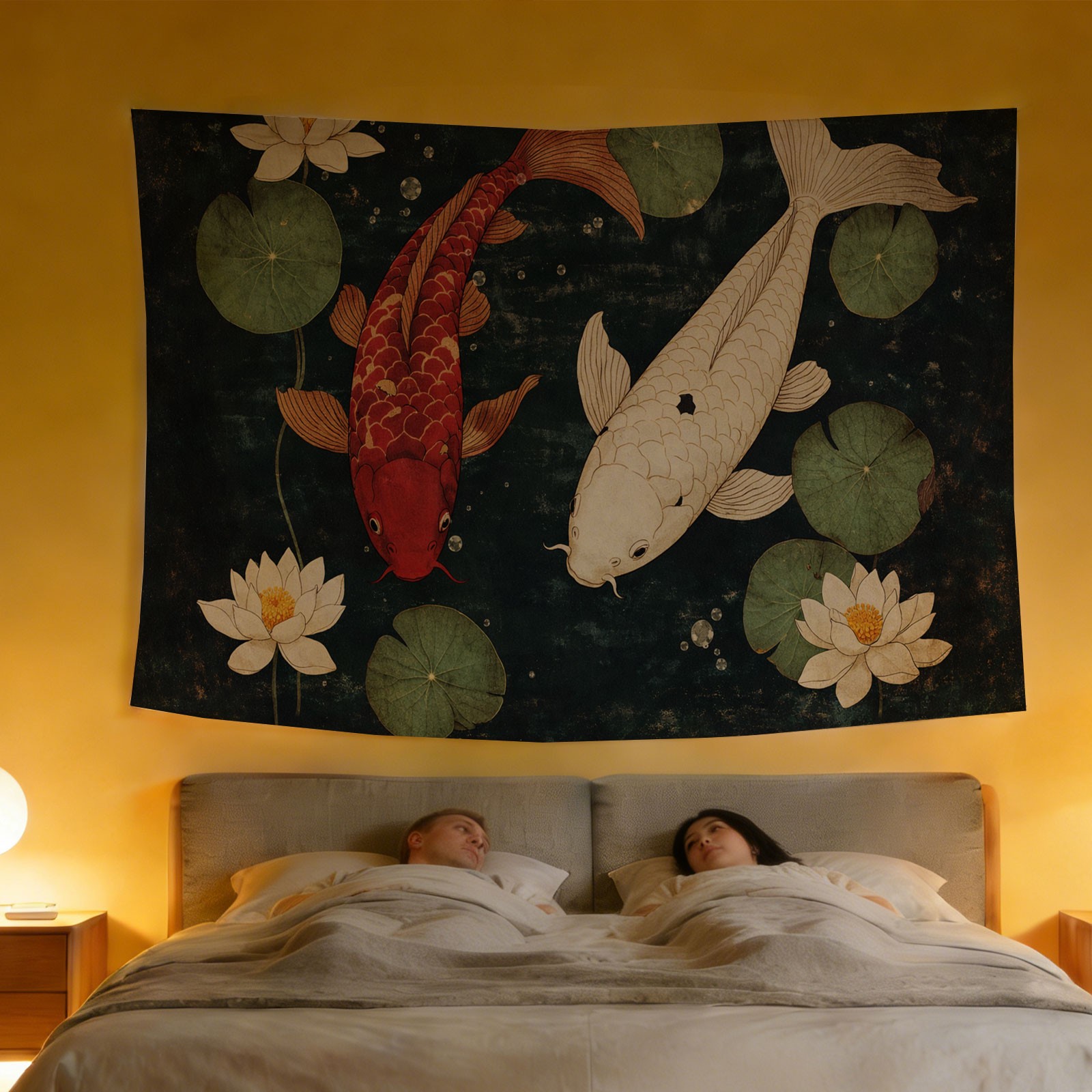 Tapeçaria de Parede Luxuosa co - Home Decor Japandi Style avaliação e preço