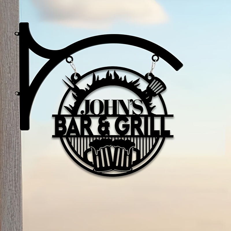 Placas Personalizáveis de Ferr - Home Decor Rustic avaliação e preço