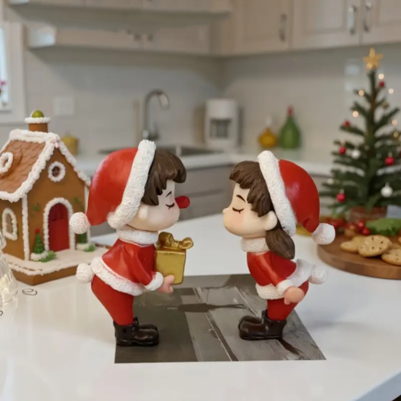 1-20 pares mini bonecas de cas - Home Decor Xmas Tree avaliação e preço