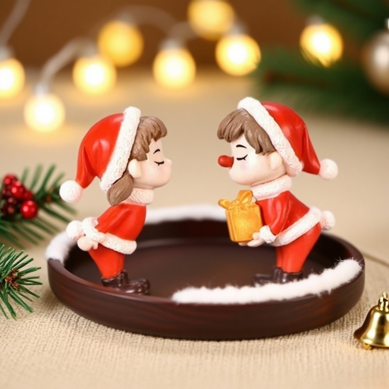 1-20 pares mini bonecas de cas - Home Decor Xmas Tree avaliação e preço