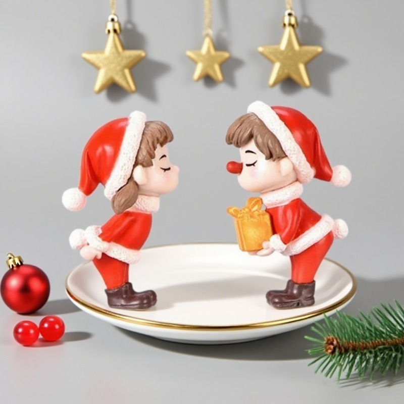 1-20 pares mini bonecas de cas - Home Decor Xmas Tree avaliação e preço