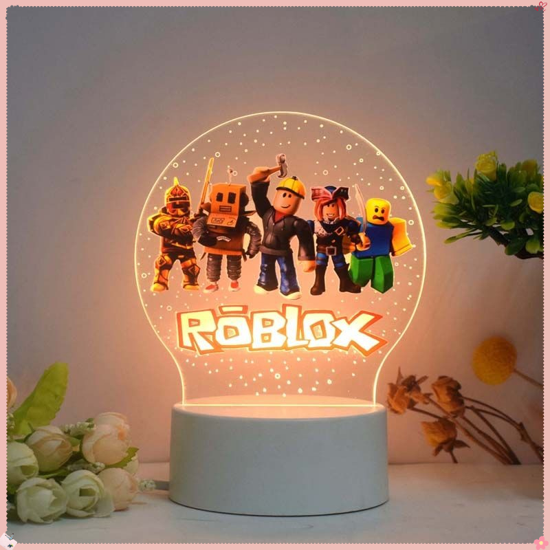 Luminária Noturna 3D USB Roblo - Home Decor Games avaliação e preço