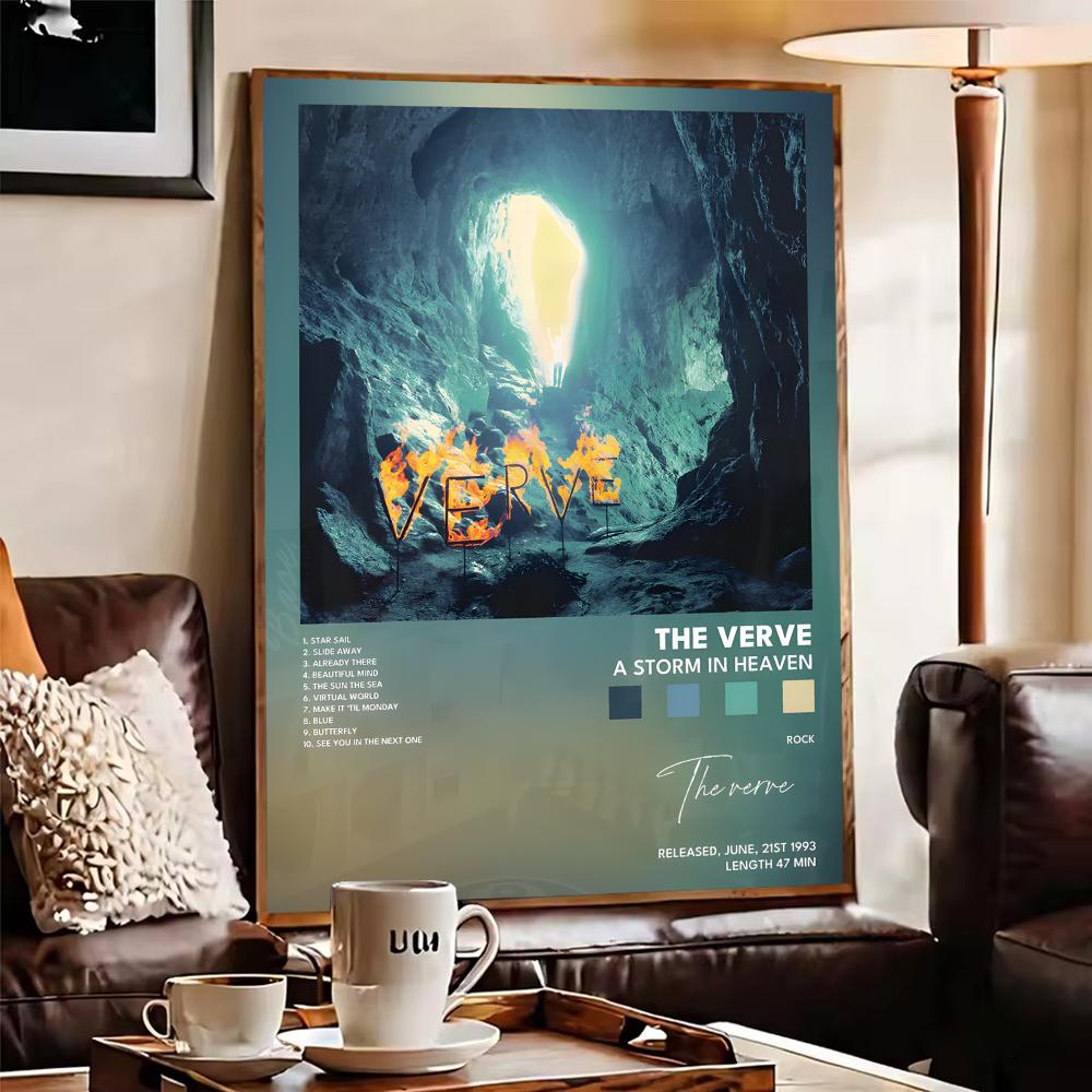 Pôster do Álbum V-Verve, Adesi - Home Decor Living Room Ideas avaliação e preço