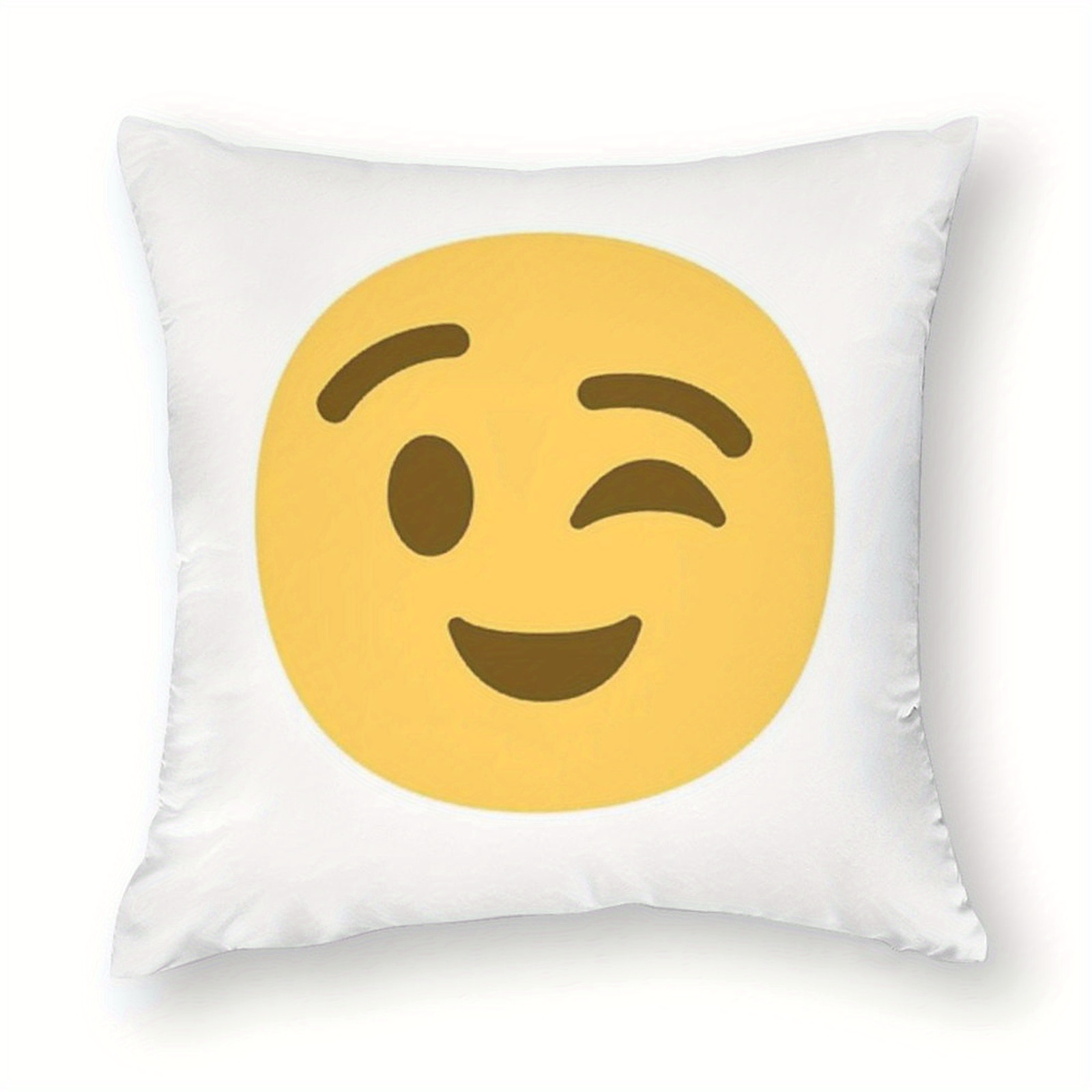 Capa de Almofada com Emoji Sor - Home Decor Emoji avaliação e preço