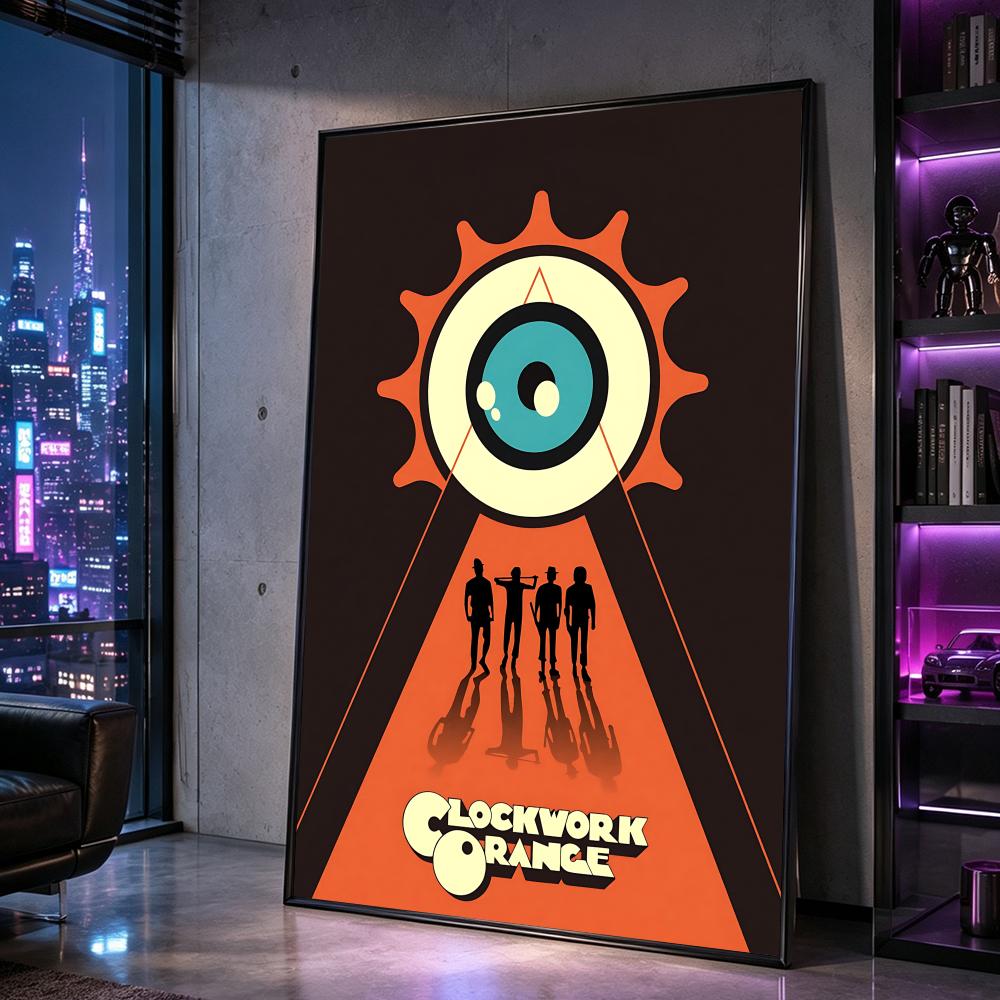 Pôster de A Clockwork Orange,  - Home Decor Living Room Ideas avaliação e preço