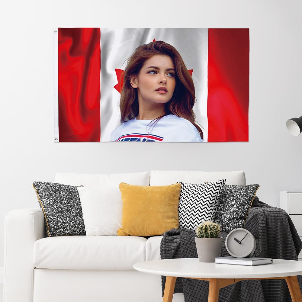 Bandeira Canadá personalizada  - Home Decor Canada avaliação e preço