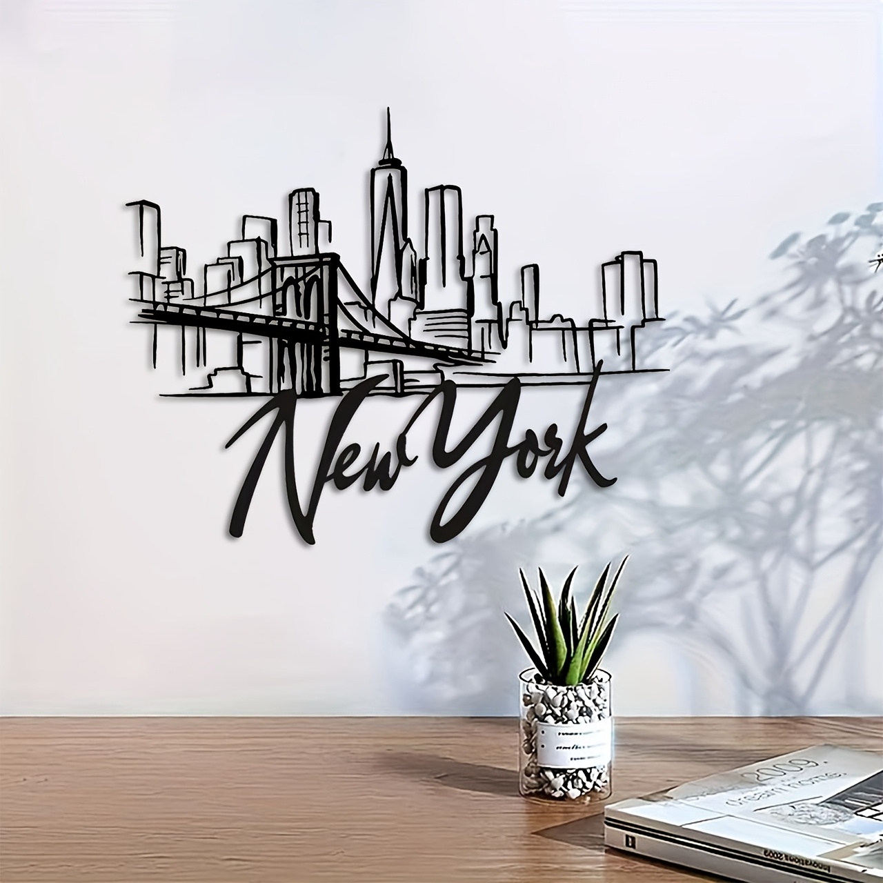 Arte de Parede em Metal CIFBUY - Home Decor New York avaliação e preço
