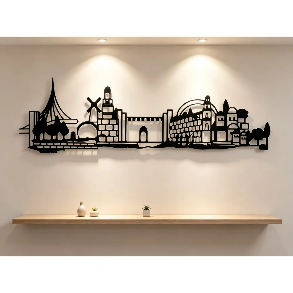 CIFBUY Arte de Parede em Ferro - Home Decor In avaliação e preço