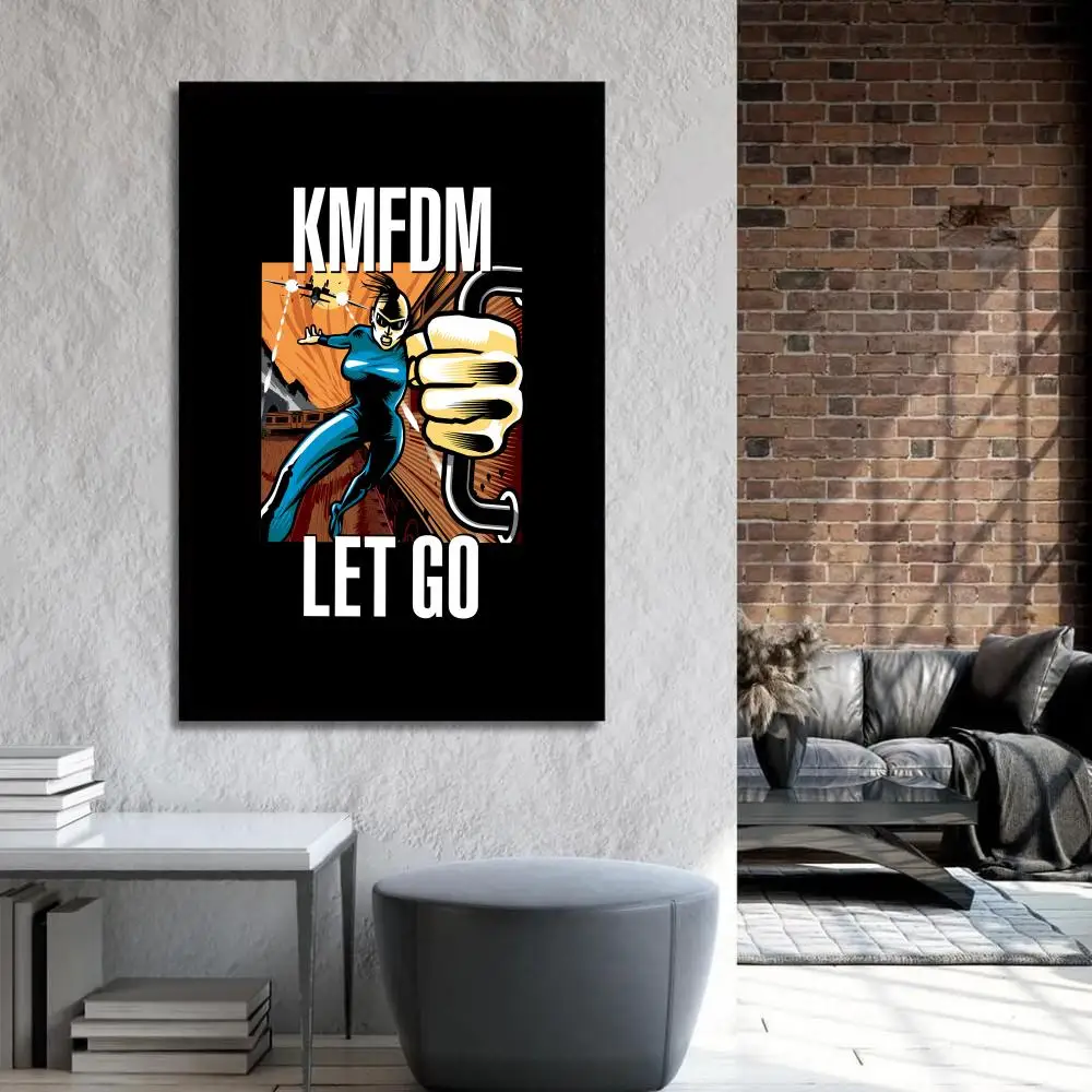 Pôster Engraçado da Banda K-Km - Home Decor Living Room Ideas avaliação e preço