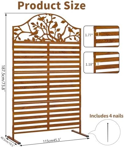 Tela de Privacidade Metálica p - H&M Home Decor avaliação e preço