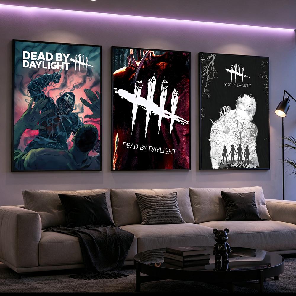 Pôster Dead by Daylight Impres - Home Decor Living Room Ideas avaliação e preço