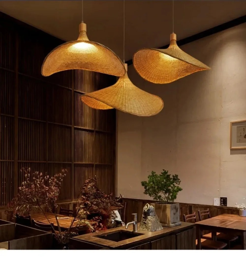 Luz pingente rattan pendurado  - Hanging Moon Lamp avaliação e preço